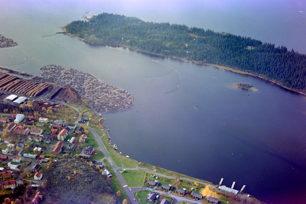 En bild av Holmsund år 1984.