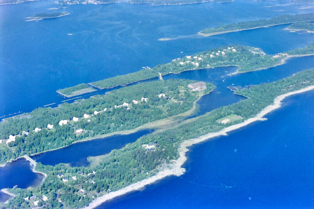 En bild av Norrbyskär år 1985.