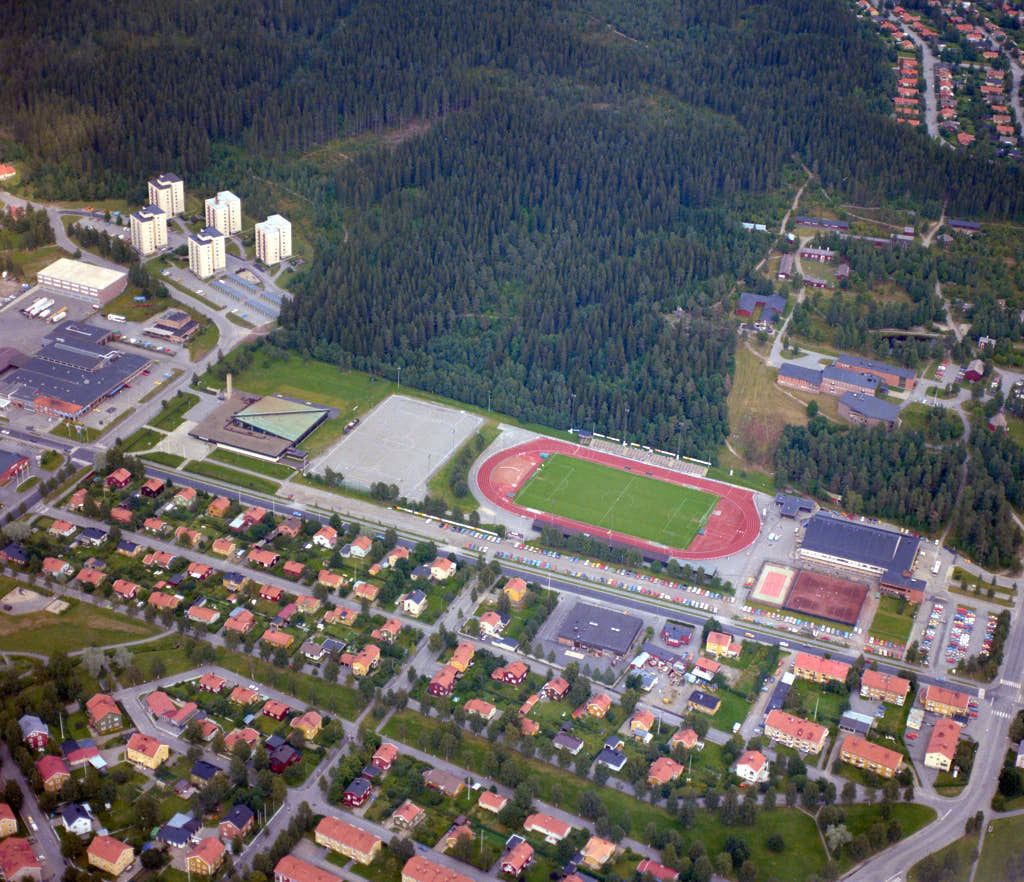 En bild av Gammlia i Umeå år 1986.