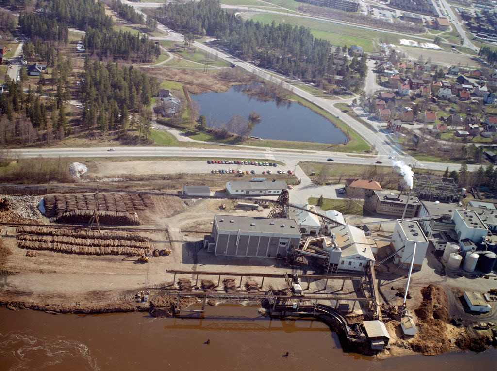 En bild av Sofiehem i Umeå år 1988.