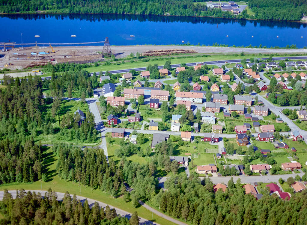 Bilden av Sofiehem från 1988, som togs från luften, ger oss en unik möjlighet att se platsen på ett sätt som sällan är möjligt.