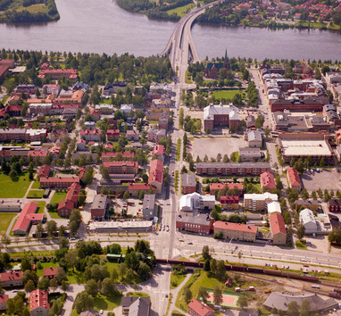 Centrala stan, Öst på stan 1990