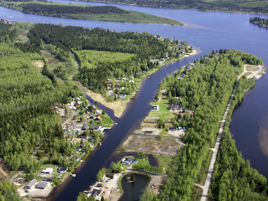 Bergön, Sand, Rinneln 2004
