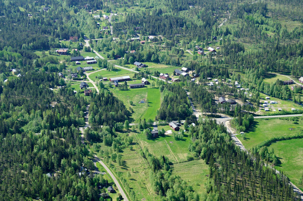 Norrmjöle sett från luften år 2006.