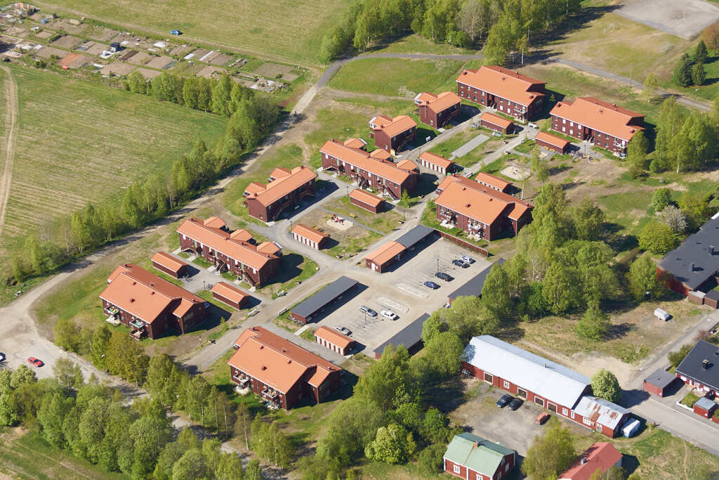 Backen sett från luften år 2008.