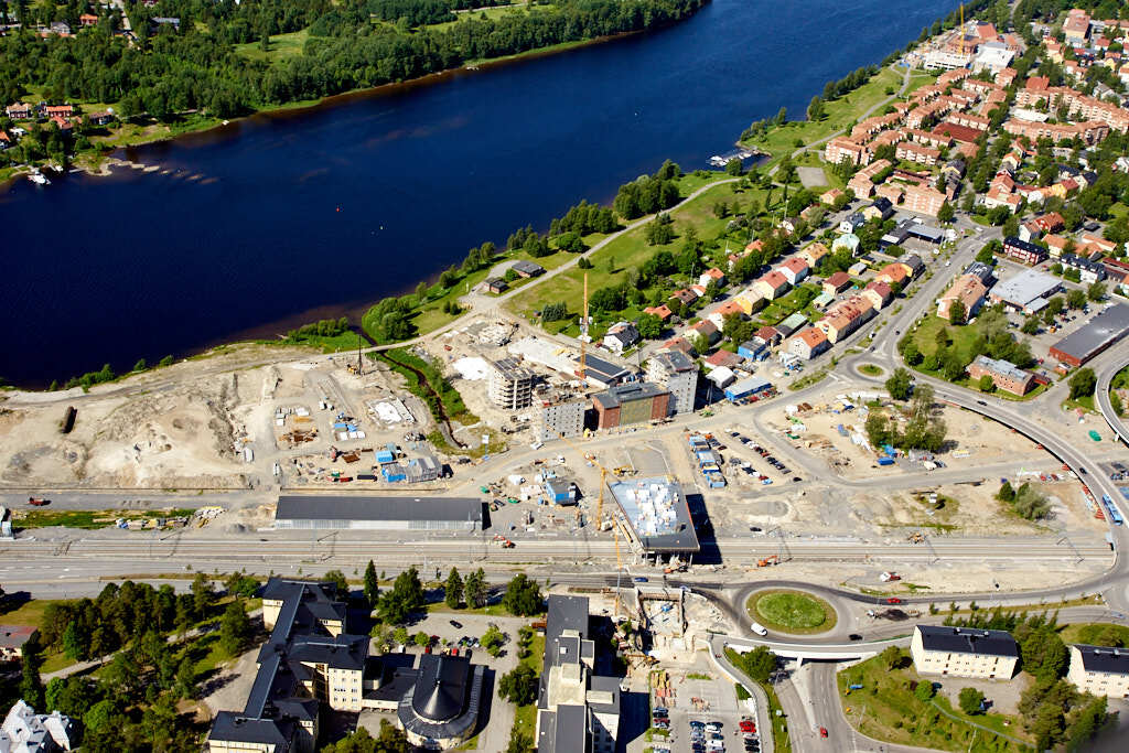 En bild av Öbacka i Umeå år 2009.