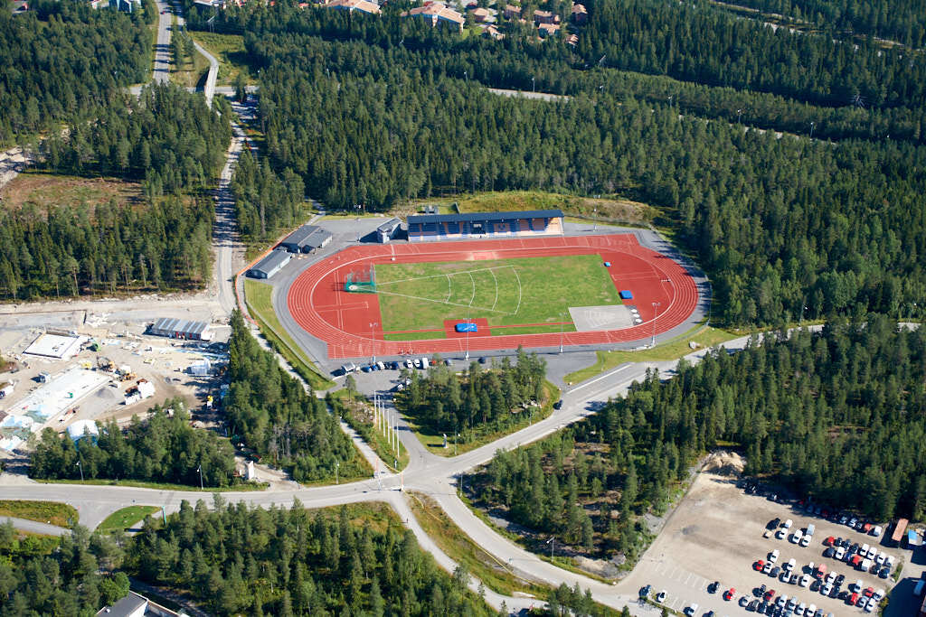 Lill-Jans området sett från luften år 2015.