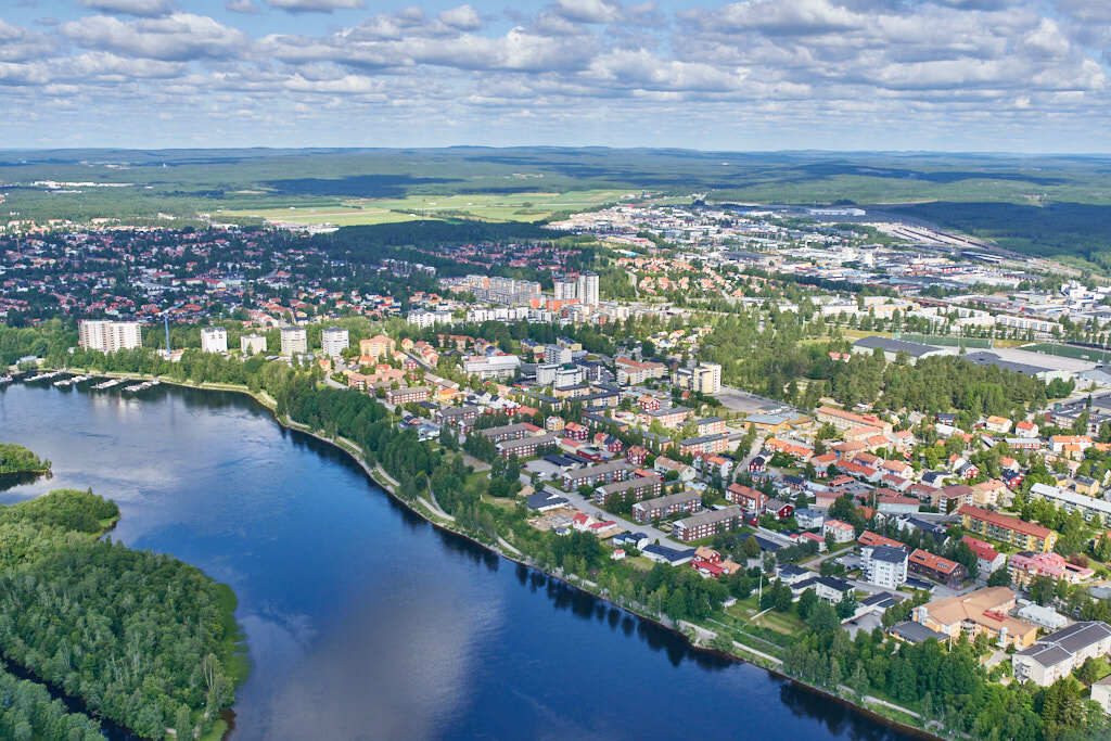 Bilden av Väst på stan från 2019, som togs från luften, ger oss en unik möjlighet att se platsen på ett sätt som sällan är möjligt.