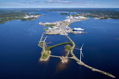 Holmsund och Umeå hamn 2025