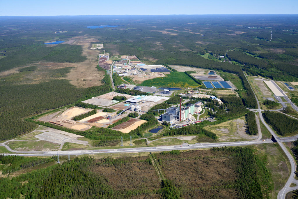 Bilden över  från 2026, som togs från luften, ger oss en unik möjlighet att se platsen på ett sätt som sällan är möjligt.