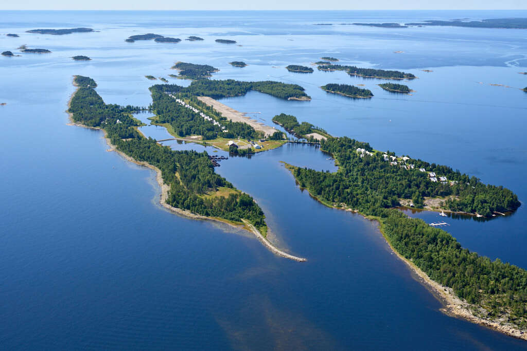 Bilden visar Norrbyskär år 2026.